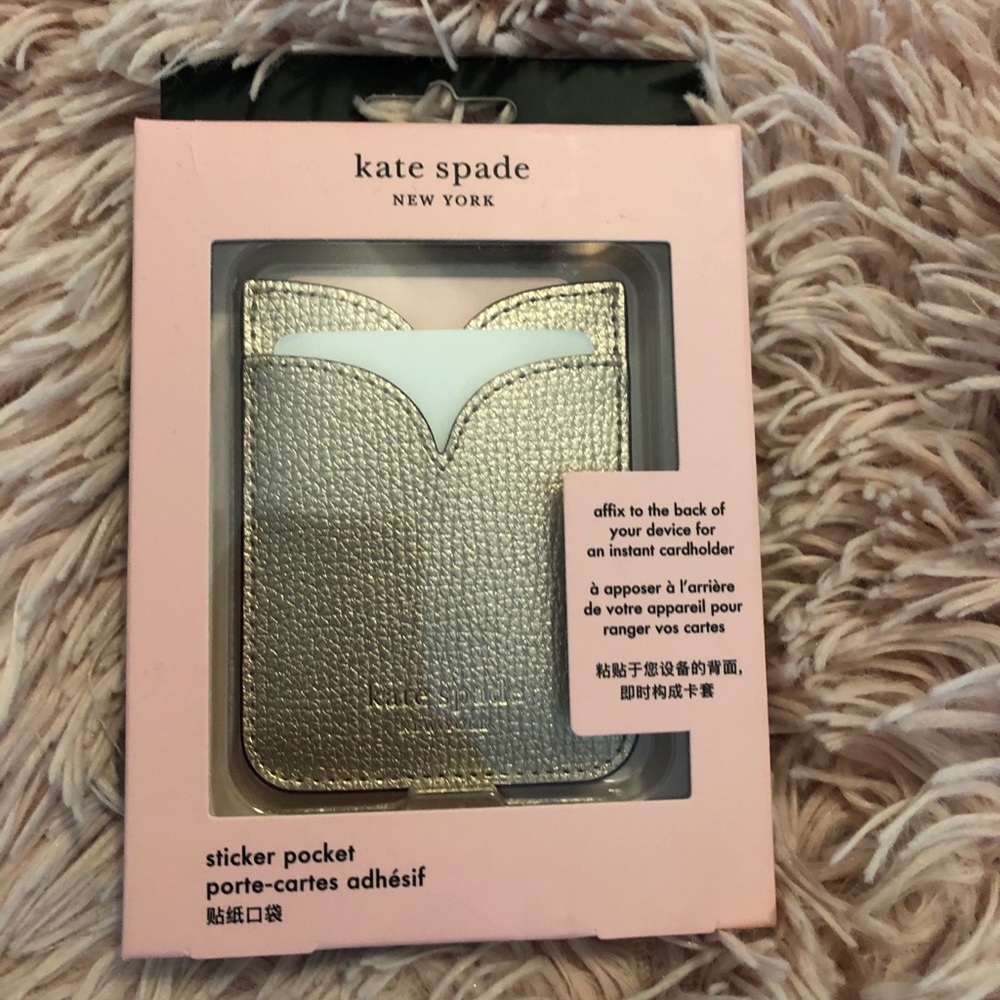 Kate Spade Sticker Pocket/Wallet for Phone